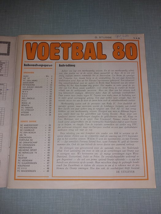 Panini - Voetbal 80 - Complete Album