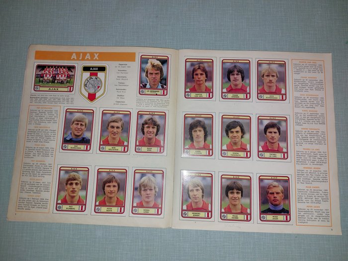 Panini - Voetbal 80 - Complete Album