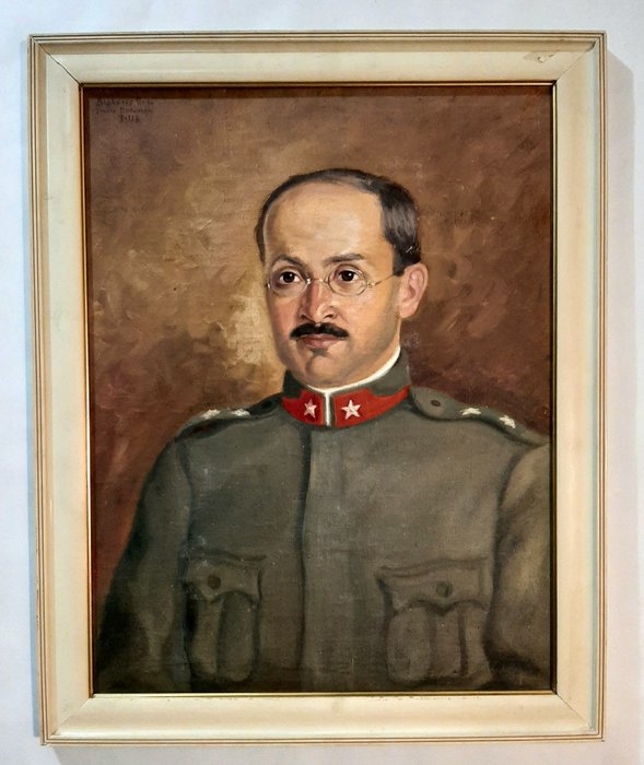 Bela Szekeres (1890-?) - Ritratto di Militare - NO RESERVE