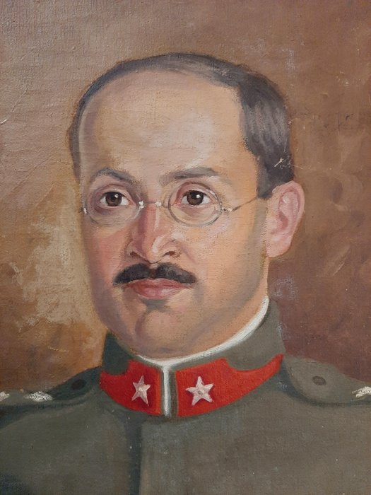 Bela Szekeres (1890-?) - Ritratto di Militare - NO RESERVE