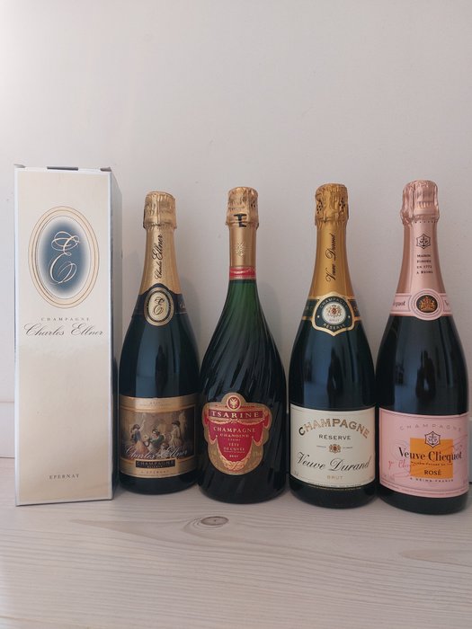 1 Botlle Champagne Ruinart Brut  1 Bottle Champagne Pommery Brut  1 Bottle Champagne Pommery Brut - Champagne - 7 Flaske (0,75L)