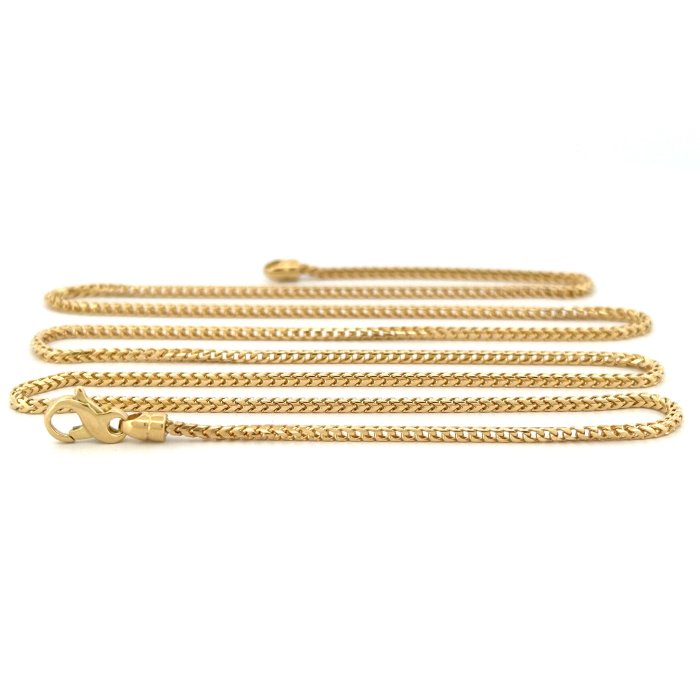 Halskæde - Solid Chain - 59 g - 18 kraat Gulguld - 59 g