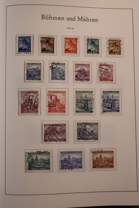 Tyskland 1939/1958 - Samling i Leuchtturm preprint album