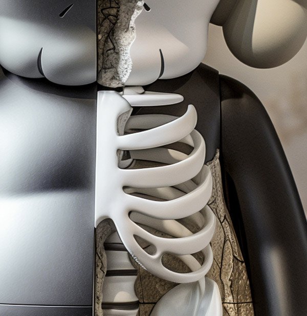 Artxlife - Halloween Skeleton Kaws [XXL]