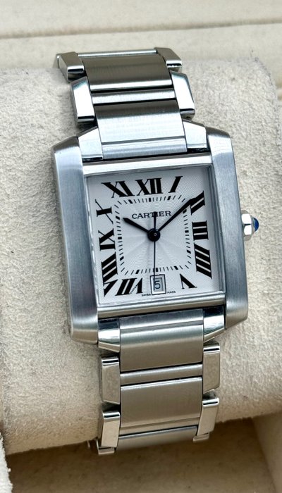 Cartier - Tank Française - 2302 - Mænd - 2011-nu