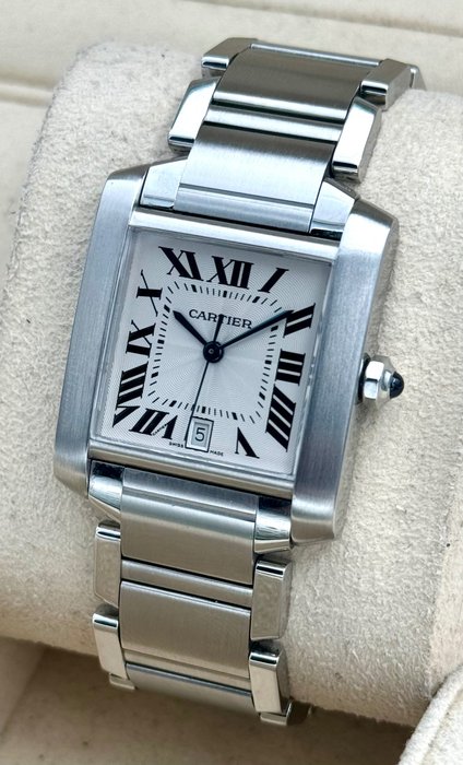 Cartier - Tank Française - 2302 - Mænd - 2011-nu