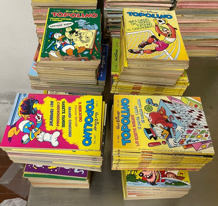 Topolino 1601/1700 - Sequenza completa - 100 Comic - Første udgave - 1986/1988