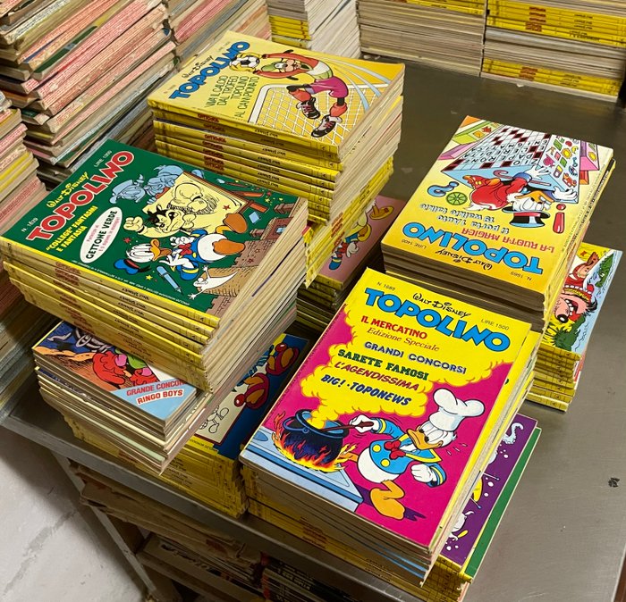 Topolino 1601/1700 - Sequenza completa - 100 Comic - Første udgave - 1986/1988