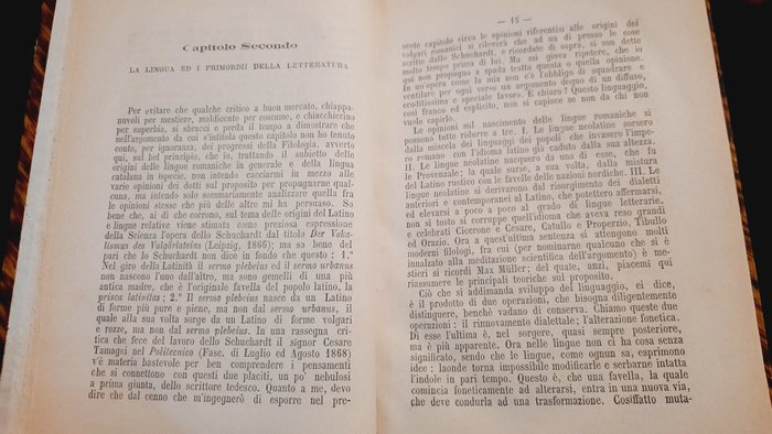 Enrico Cardona - Dell'antica letteratura catalana - 1878