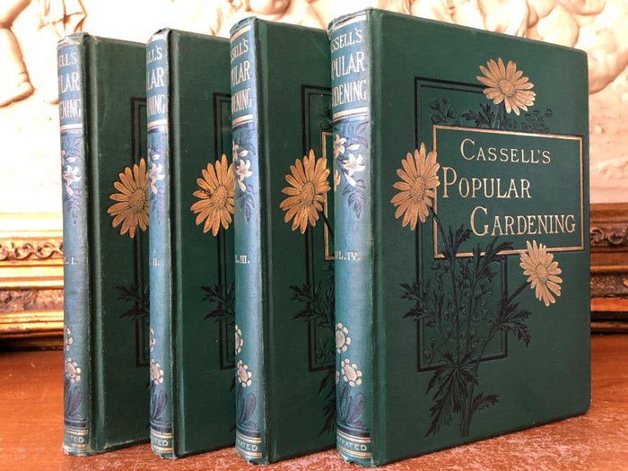 D. T. Fish - Cassell's Popular Gardening 4 Volumes. - 1920