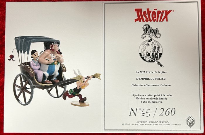 Asterix 2379 - L'empire du milieu - 1 Album - Begrænset og nummereret udgave - 2023