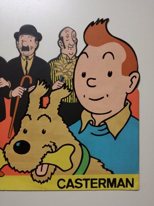 Kuifje, Tintin - Display Kuifje Casterman jaren 60 Floch Indus - 1 Skærm