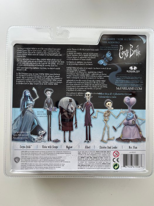 Corpse Bride - Tim Burton - Albert - McFarlane Toys