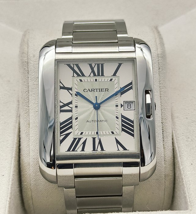 Cartier - Tank Anglaise XL Automatic - 3507 (W5310008) - Mænd - 2011-nu