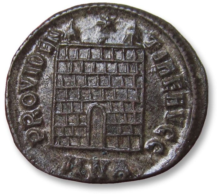 Romarriket. Constantine I (AD 306-337). Follis Nicomedia mint, 1st officina 325-326 A.D. - mintmark MNA - Scarce, Ex CNG 2011