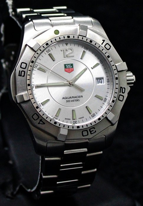 TAG Heuer - Aquaracer Silver Swiss - Ingen mindstepris - WAF1112 'NO RESERVE PRICE" - Mænd - 1990-1999