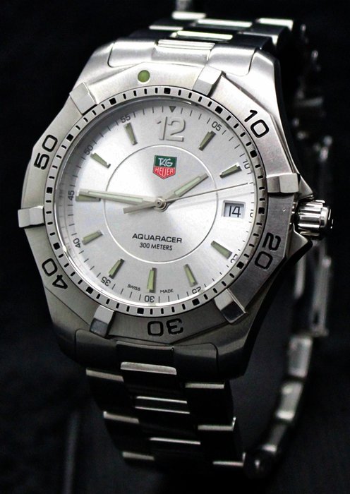 TAG Heuer - Aquaracer Silver Swiss - Ingen mindstepris - WAF1112 'NO RESERVE PRICE" - Mænd - 1990-1999