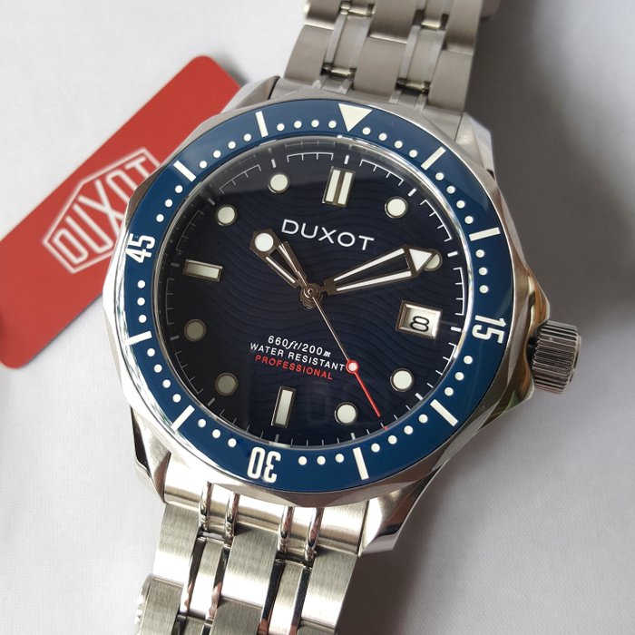 Duxot - Automatic - 24 Jewels - Sapphire - Diver - Ingen mindstepris - Mænd - Ny