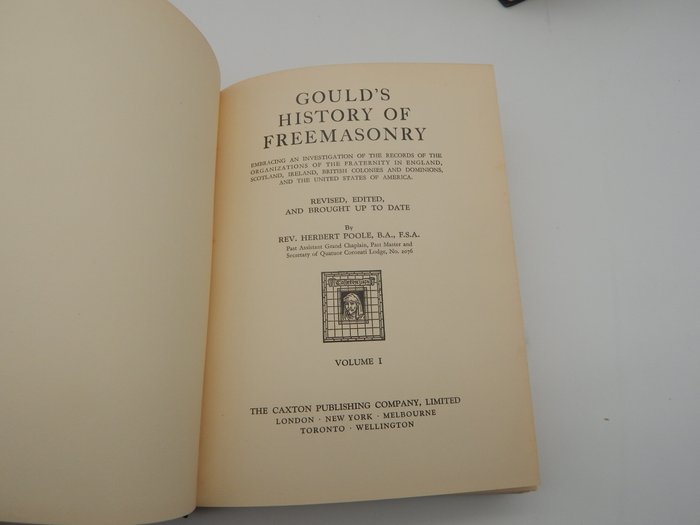 Gould - History of Freemasonry - 1958