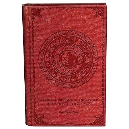 Niue. 5 Dollars 2019 Dragons Collection - The Red Dragon, 2 Oz (.999)