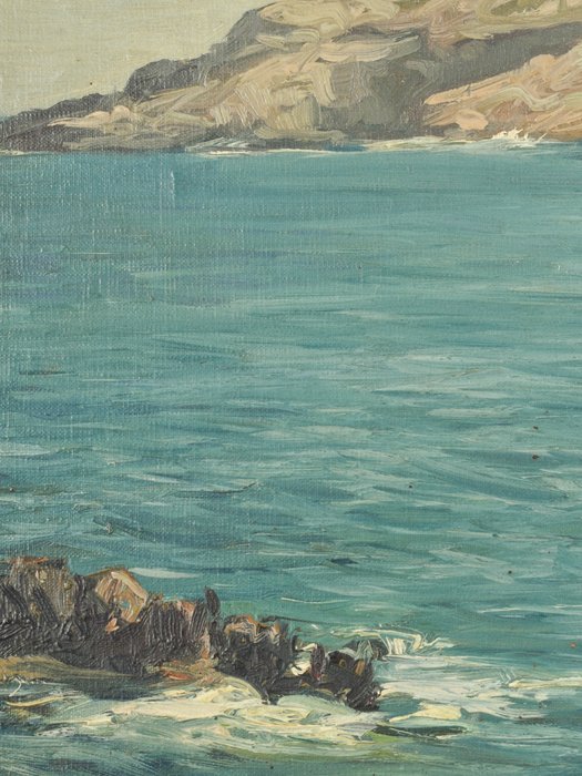 Daniel Been (1885-1967) - The cliffs of Ibiza