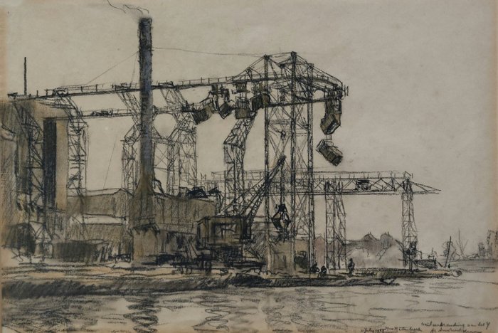 Johan Hendrik van Mastenbroek (1875-1945) - Haven van Amsterdam