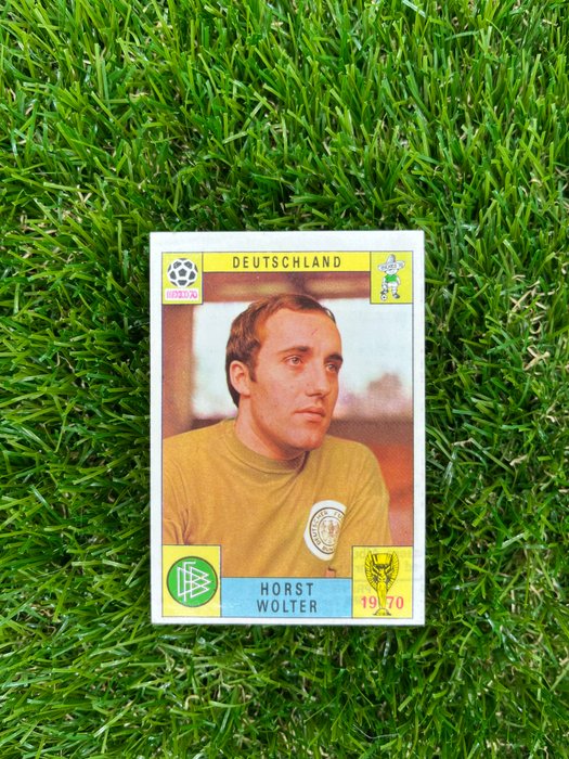 Panini - Mexico 70 World Cup - Wolter - Red Black Back Card