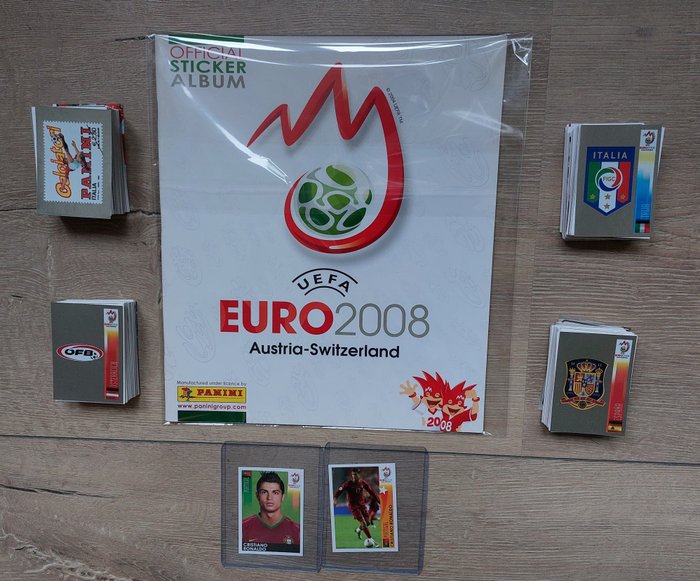 Panini - Euro 2008 Empty album + complete loose sticker set