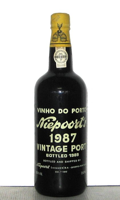 1987 Niepoort's - Vintage Port -  Douro  - 1 Flaske (0,75L)