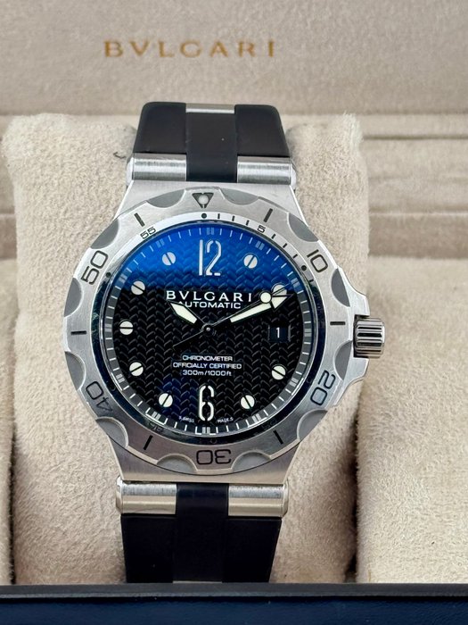 Bvlgari - Diagono Professional Automatic -  - DP 42 S SD - Mænd - 2000-2010