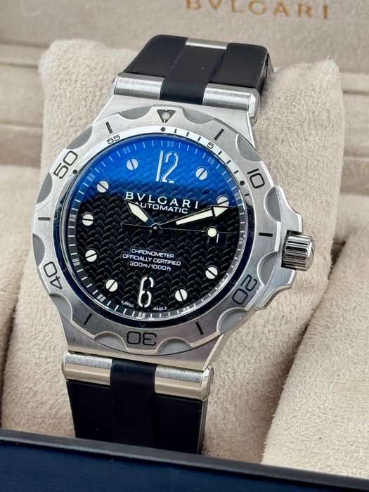 Bvlgari - Diagono Professional Automatic -  - DP 42 S SD - Mænd - 2000-2010