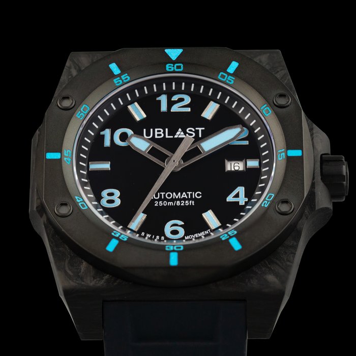 Ublast - Fusion - Forget Carbon  Titanium - Limited Edition - UBFSNLE47BKT - Mænd - Ny