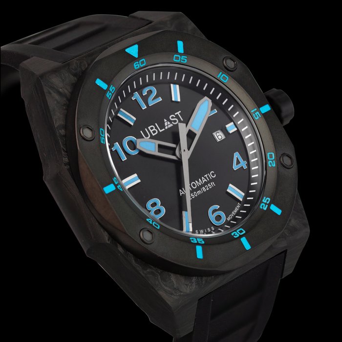 Ublast - Fusion - Forget Carbon  Titanium - Limited Edition - UBFSNLE47BKT - Mænd - Ny