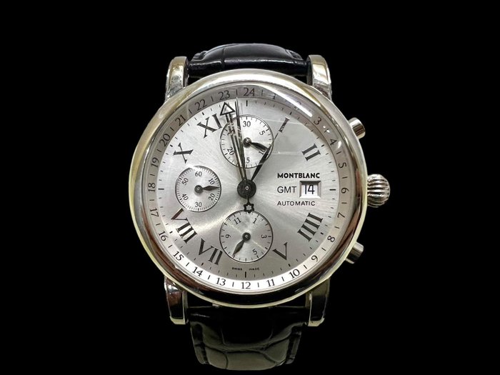 Montblanc - Star GMT Chronograph - 7067 - Mænd - 2010-2020