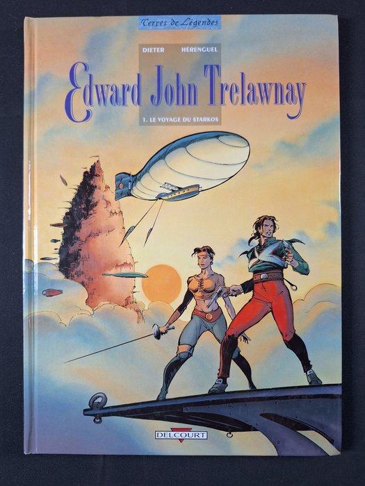 Mort Linden T1 à T3 + Edward John Trelawnay T1 à T3 - Séries complètes - 6x C - 6 Album - Første udgave - 1997/2004