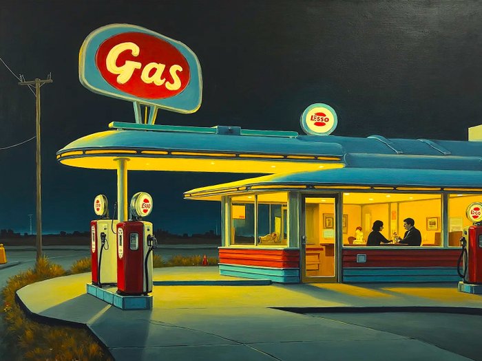 RINGER - Hommage à Hopper "GAS" #1 (XXL)