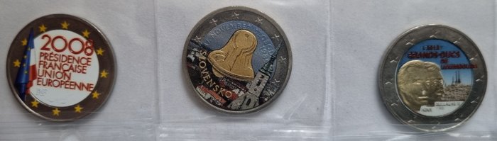 Europa. 2 Euro 2004/2015 (20 verschillende)  (Ingen mindstepris)