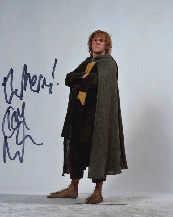 Lord of the Rings - Signed by Dominic Monaghan (Merry)