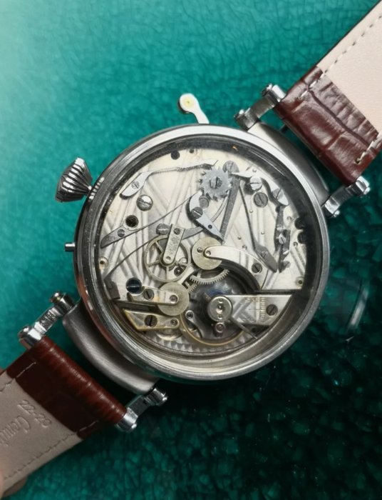 Lemania - Quarter repeater and Chronograph - marriage watch - 1901-1949