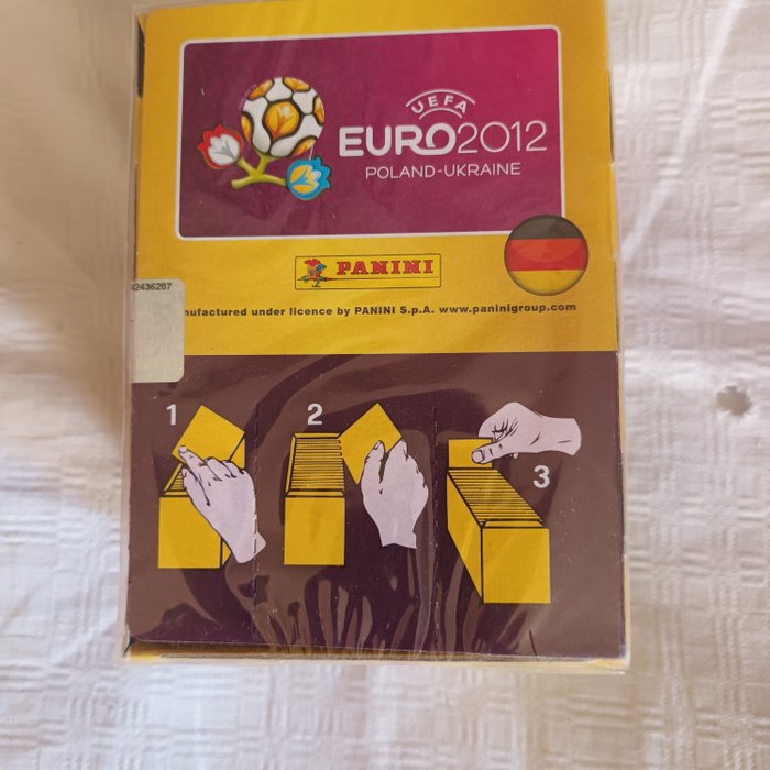 Panini - Euro 2012 - German 100 packs edition - 1 Sealed box