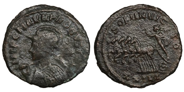 Romarriket. Lot of 3 Æ coins included Constantine I, Valens and Probus  (Ingen mindstepris)