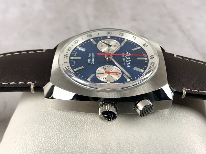 Alpina - Startimer Pilot Heritage Chronograph Automatic - AL-727LNS4H6 - Mænd - 2011-nu