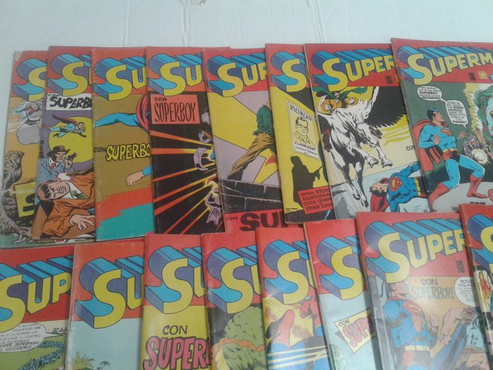 Superman 1/16 completa - 2° serie williams - 1 Comic collection - Første udgave - 1971