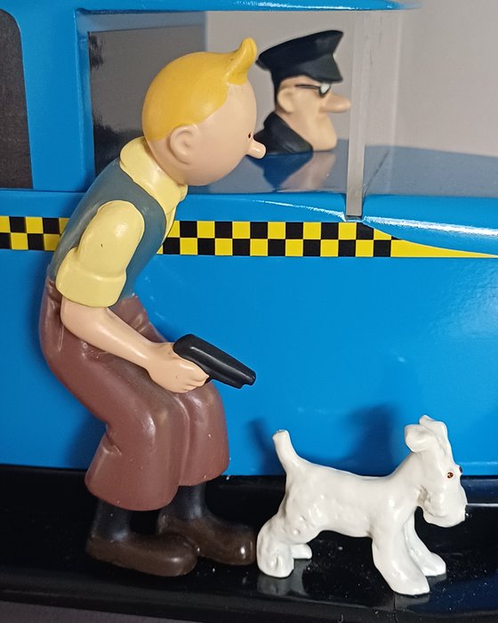 Tintin - Statuette Aroutcheff - Le taxi de Tintin en Amerique