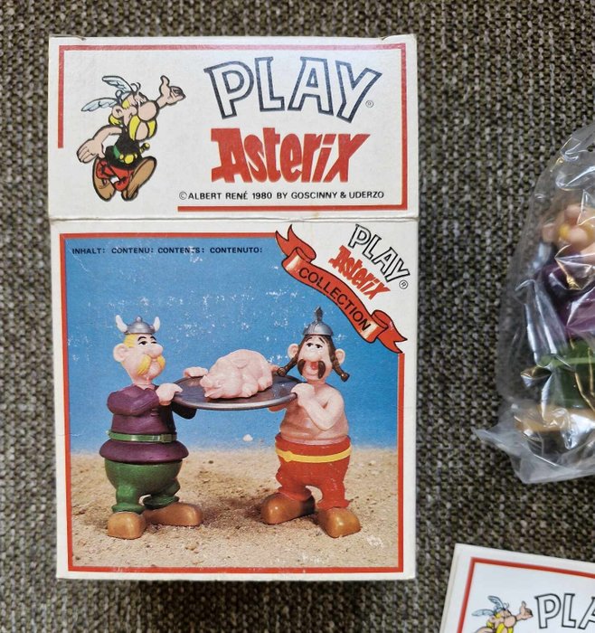 2 Figurines Play Astérix - Toycloud - 1980