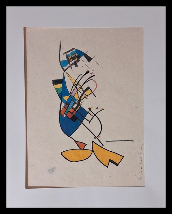 Emma Wildfang - Donald Duck "Tribute series - Icons Reimagined "Wassily Kandinsky"