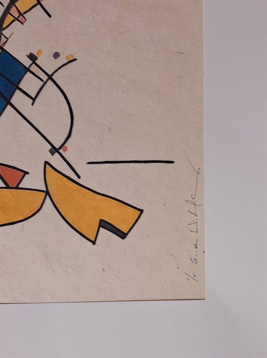 Emma Wildfang - Donald Duck "Tribute series - Icons Reimagined "Wassily Kandinsky"