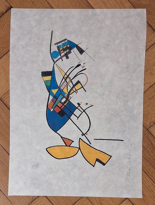 Emma Wildfang - Donald Duck "Tribute series - Icons Reimagined "Wassily Kandinsky"