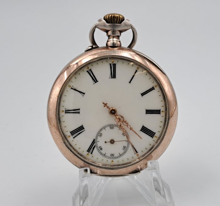 Favre Frères zilveren 0.800 zakhorloge - 137296 - 1850-1900