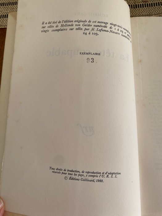 Romain Gary - Frère Océan / Pour Sganarelle. Recherche d'un personnage et d'un roman /  La Danse de Gengis - 1965-1968